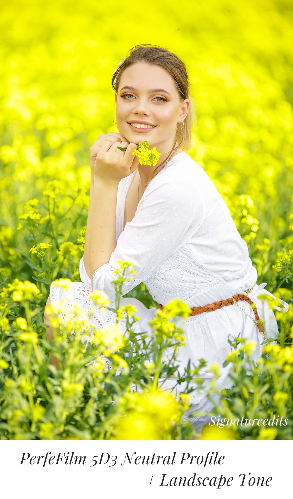 PerfeFilm EOS 5D3 Lightroom camera raw color profiles, licensed for on