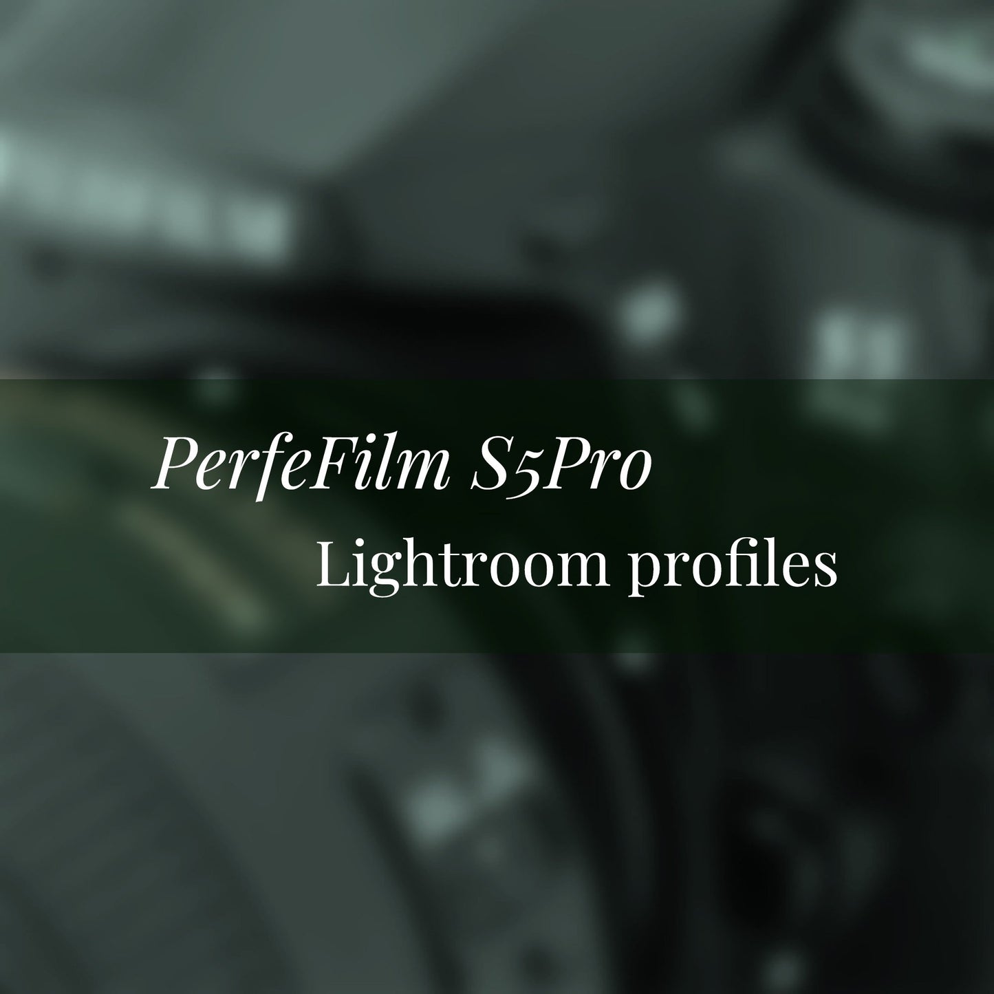 PerfeFilm S5Pro Lightroom camera raw color profiles, licensed for one camera. Simulate Fujifilm FinePix S5Pro color.